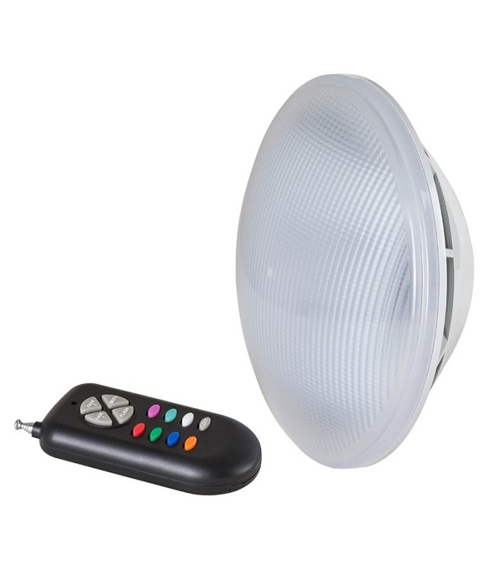 Lámpara piscina LED PAR56 RGB + mando