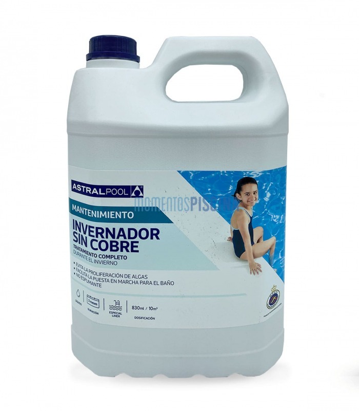 Invernador sin cobre para piscinas Astralpool 5L