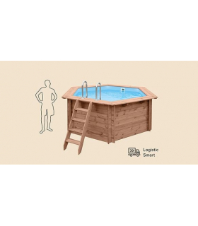 Piscina elevada de madera Summer Joy