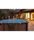 Above ground wooden pool Sea Breeze