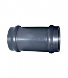 PVC union sleeve with elastic joint