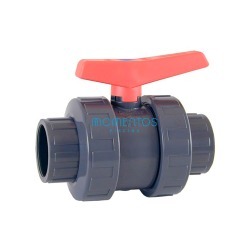 Ball valve Standard PVC-U PE-EPDM to be glued