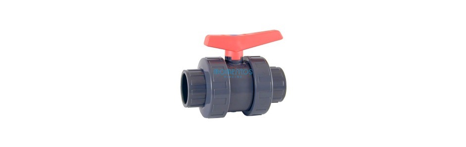Ball valve Standard PVC-U PE-EPDM to be glued