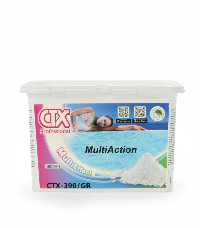 Cloro multiacción granulado 1 Kg CTX-390
