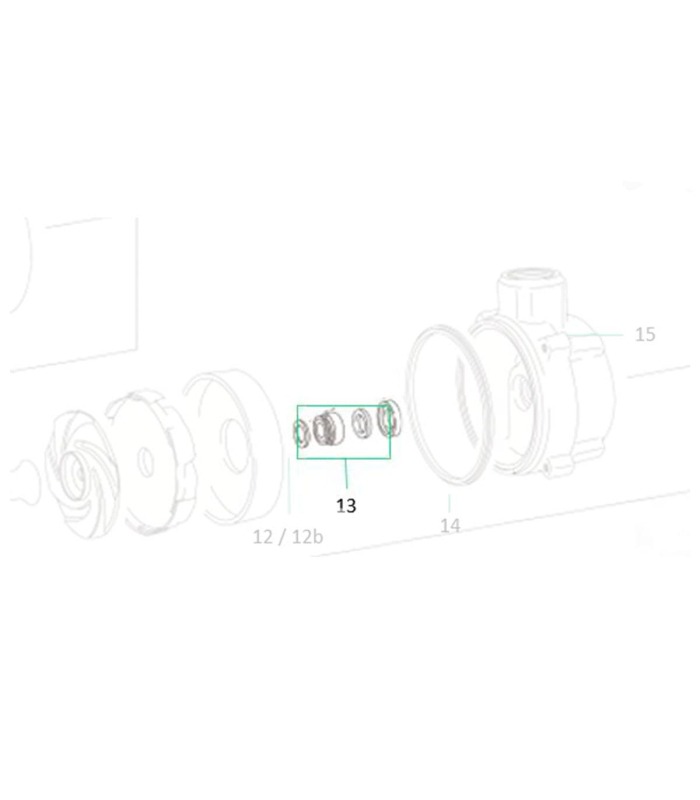 Mechanical seal Saci Sigma 100