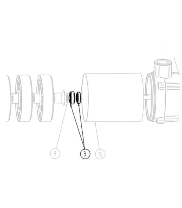 Mechanische afdichting Saci Sigma 306/307 AISI 316