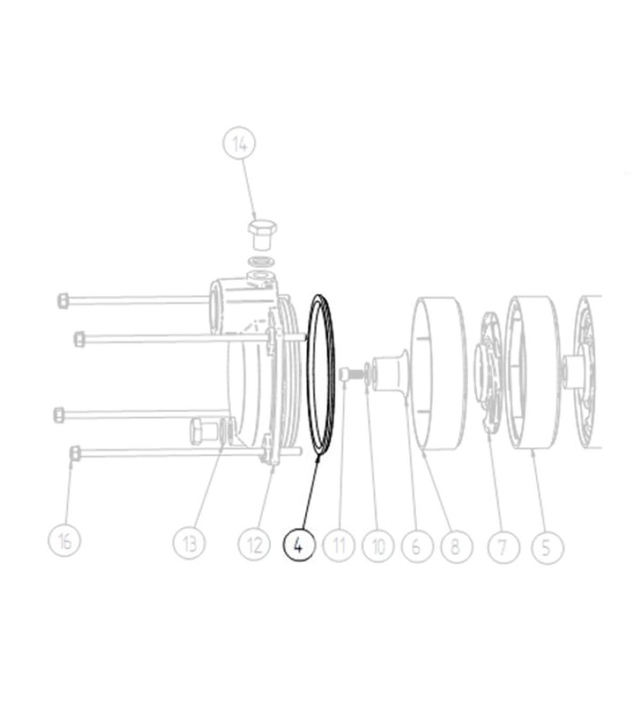 Saci Sigma 306/307 Manschettendichtung