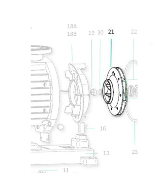 Turbine Saci Magnus-4 400 Noryl