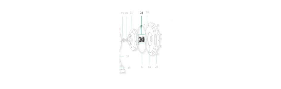 Saci Magnus kunststof turbine mechanical seal