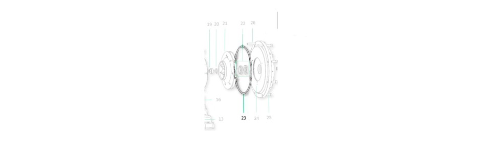 Body gasket Saci Magnus