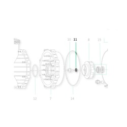 Guarnizione tappo turbina Saci Supra