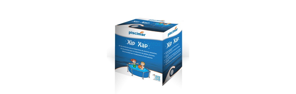 Tratamento de piscinas desmontáveis Xip - Xap