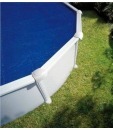 Couverture de piscine ronde GRE d'été (isotherme)