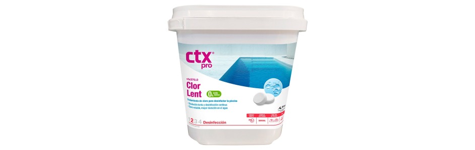 Chlore lent tablettes 5kg CTX-370a