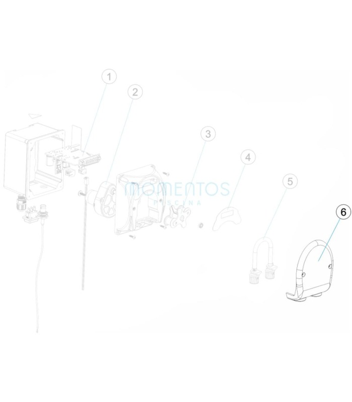 CTX peristaltic front cover