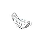 Carcasa frontal MX8