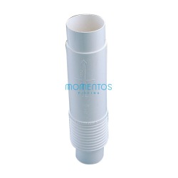 Wall bushing for oscillating bottom nozzle