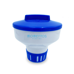 Floating dispenser for pools