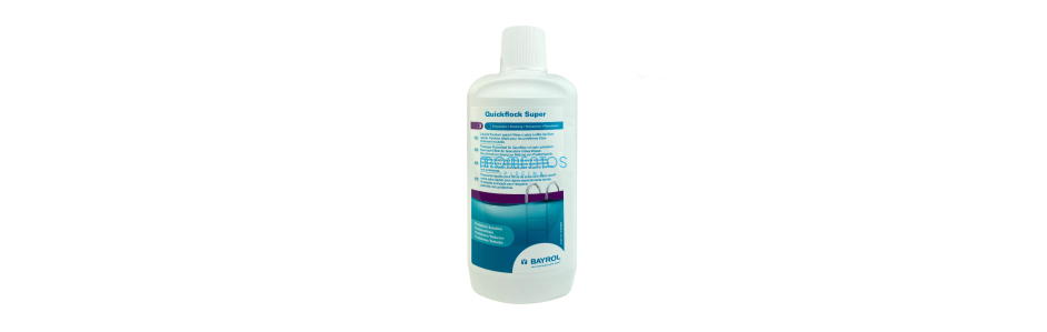 Quickflock Super 1L - Clarifiant Et Floculant Liquide Pour Piscine